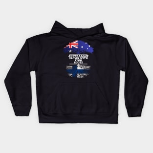 Australian Grown With Finn Roots - Gift for Finnish With Roots From Finland Kids Hoodie